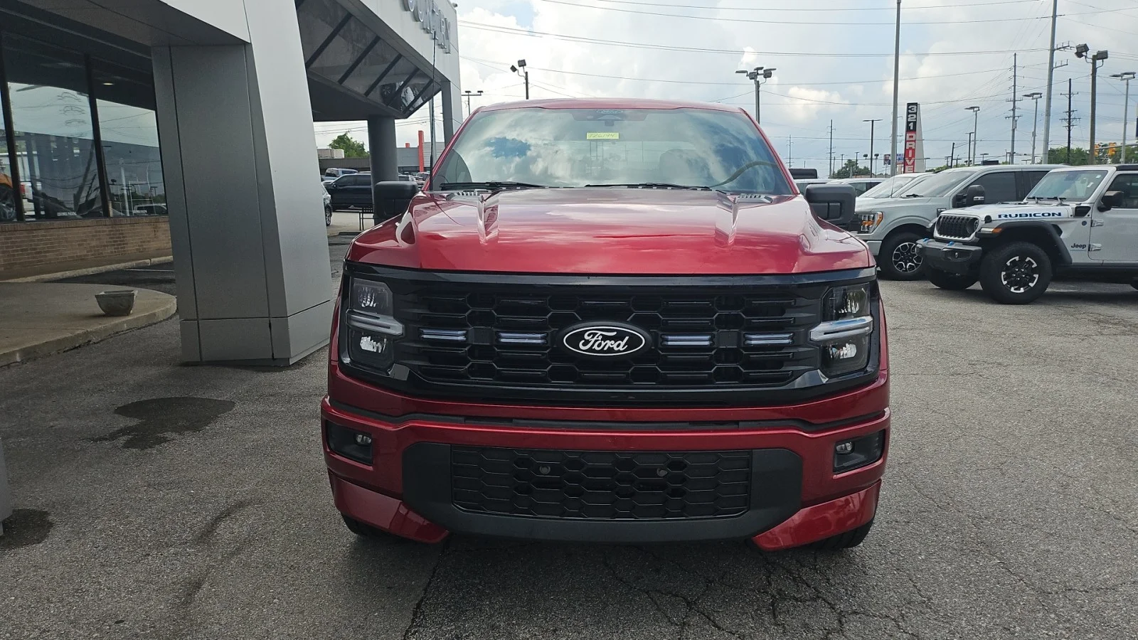 New 2026 Ruby Red Metallic Tinted Clearcoat Ford STX Lobo 4WD image 7