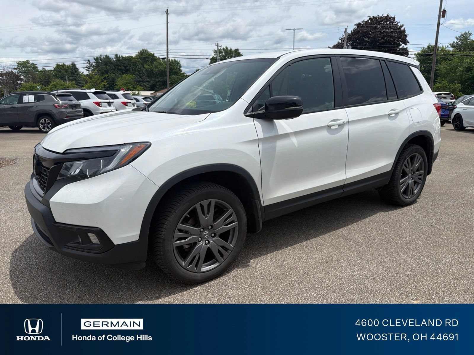 Certified Used 2021 Platinum White Pearl Honda AWD EX-L image 26