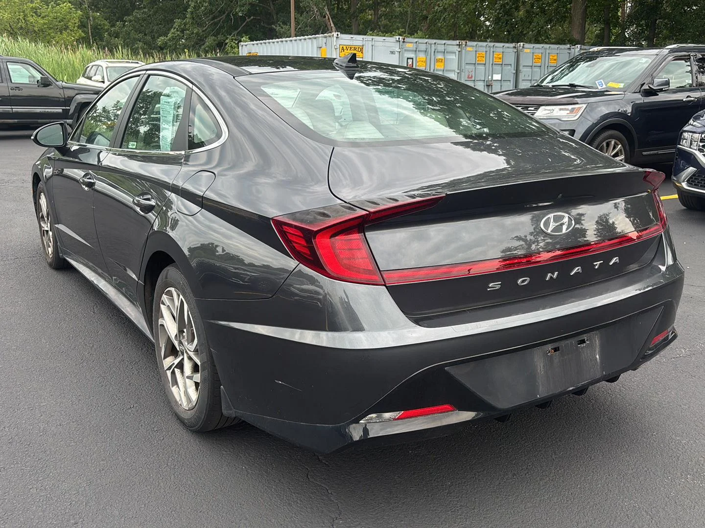 Used 2020 Portofino Gray Hyundai SEL image 4
