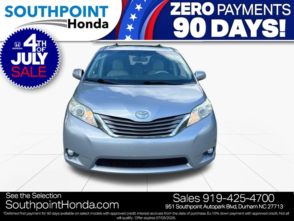 Used 2013 Toyota Sienna XLE with VIN 5TDYK3DC3DS404545 for sale in Durham, NC