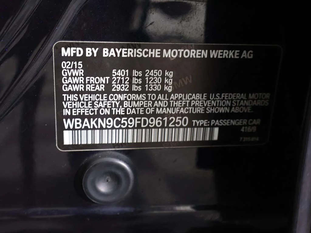 Used 2015 Carbon Black Metallic BMW 550i image 58
