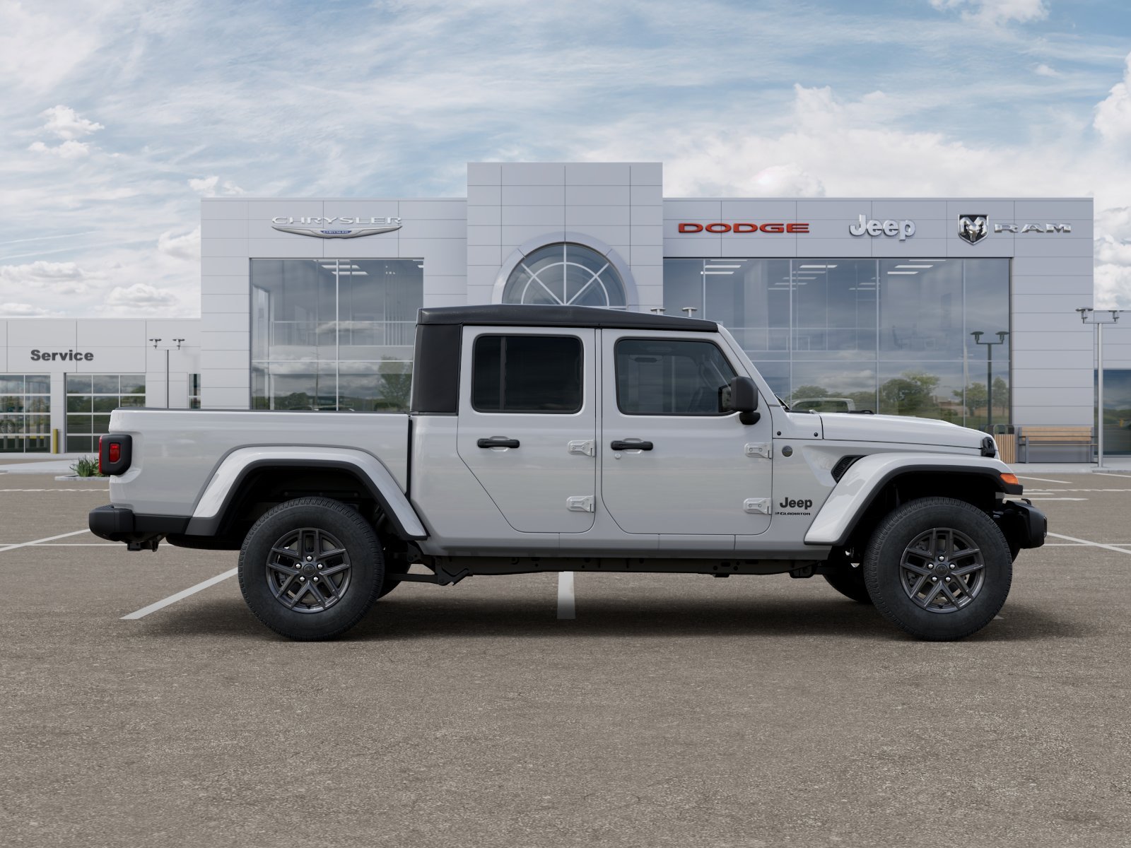 New 2026 Bright White Clear-Coat Exterior Paint Jeep Sport S image 59