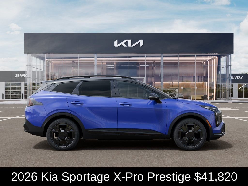 New 2026 Nebular Blue / Black Roof Kia X-Pro Prestige image 11