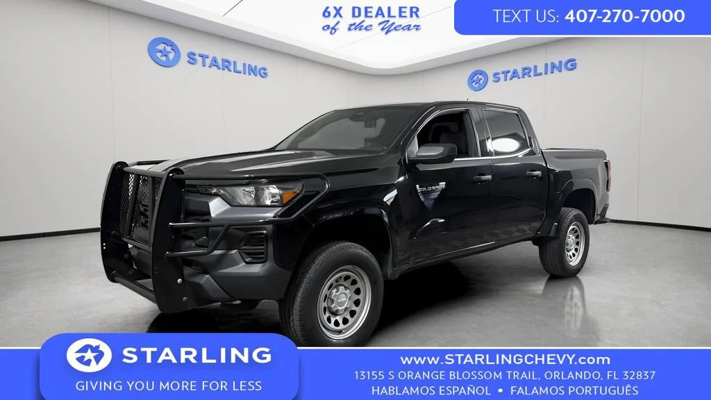 Used 2024 Black Chevrolet WT image 1