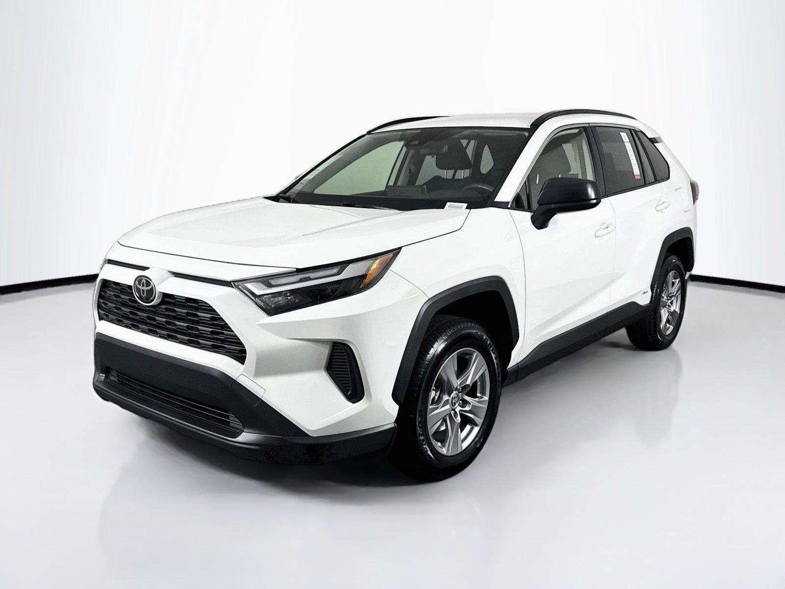 Certified Used 2025 Ice Cap Toyota Hybrid LE image 3