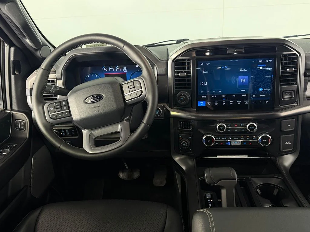 Certified Used 2025 Blue Ford Lariat image 13