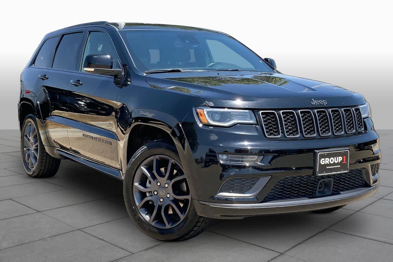 Used 2021 Diamond Black Crystal Pearlcoat Jeep High Altitude image 3