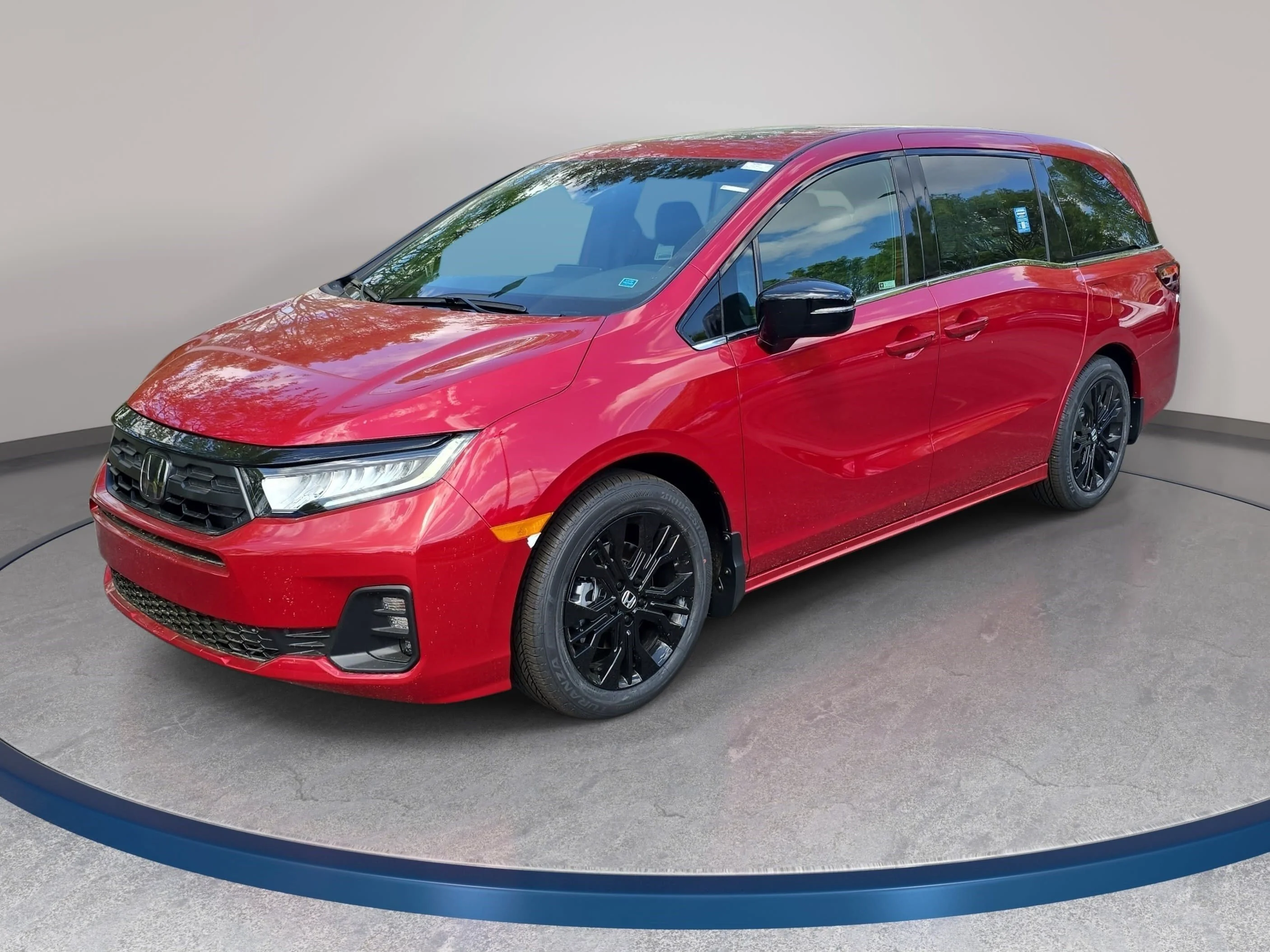 New 2026 Radiant Red Metallic II Honda Sport-L image 1