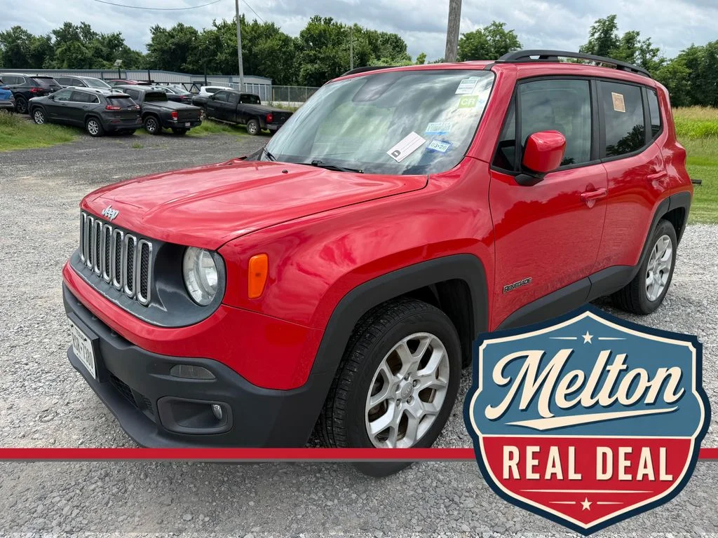 Used 2018 Red Jeep Latitude image 1