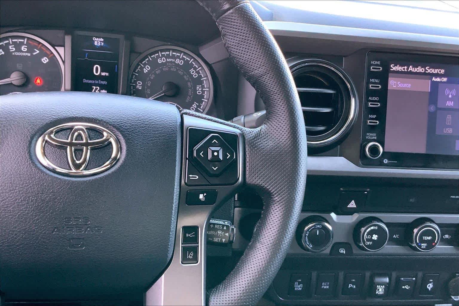 Used 2020 Midnight Black Metallic Toyota TRD Sport image 24