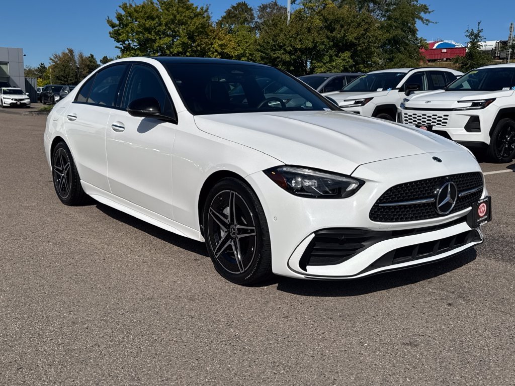 Used 2024 White Mercedes-Benz C 300 image 9