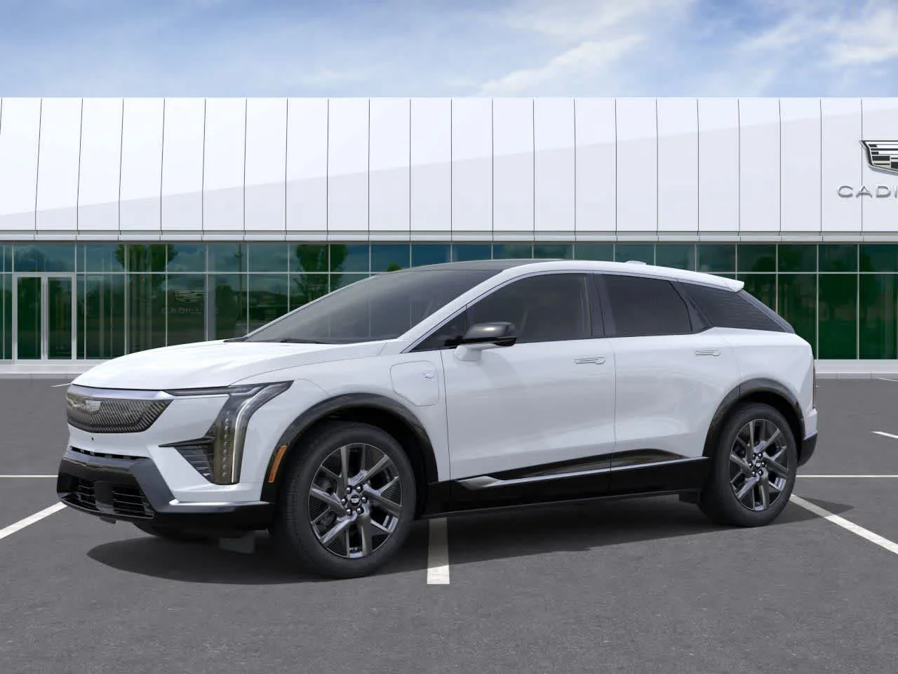 New 2027 Vibrant White Tricoat Cadillac Premium Luxury image 2