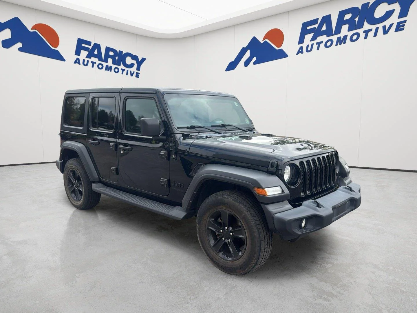 Used 2022 Black Clearcoat Jeep Unlimited Sport Altitude image 4