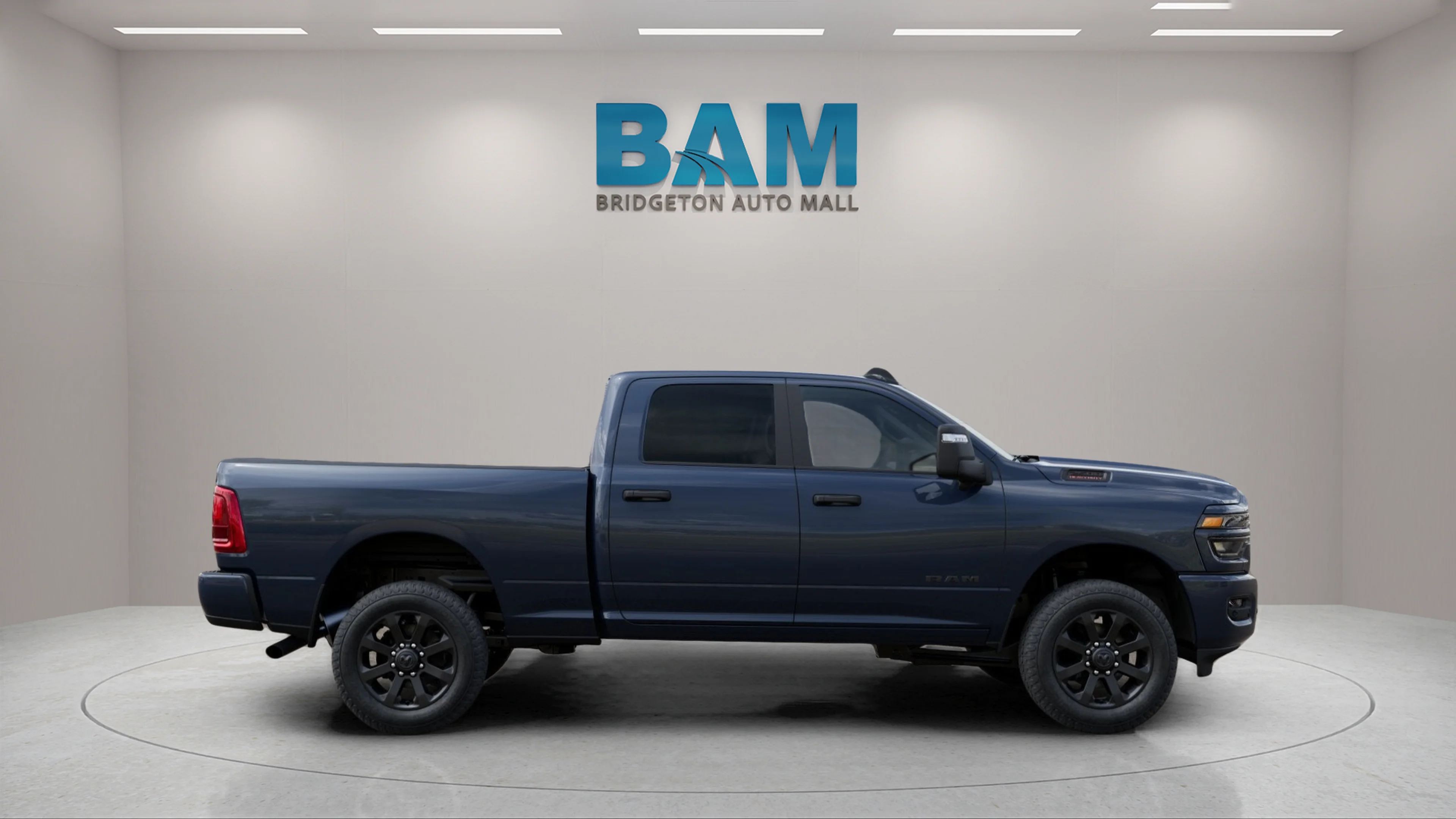 New 2026 Forged Blue Metallic Exterior Paint RAM Big Horn image 7