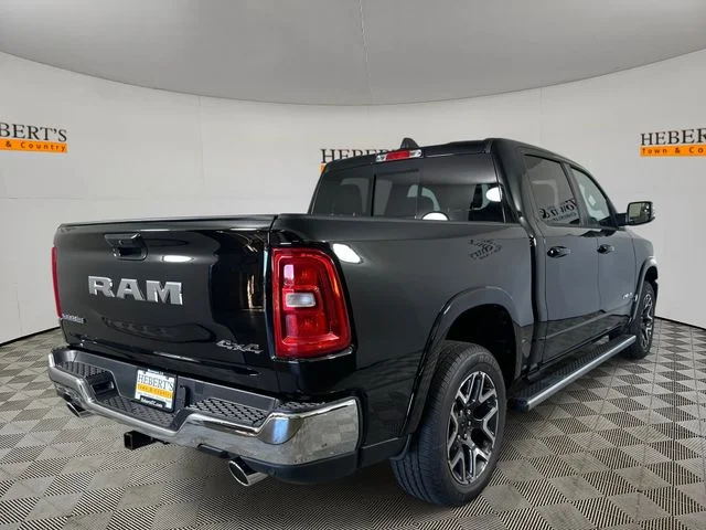 New 2026 Diamond Black Crystal Pearl-Coat Exterior Paint RAM Laramie image 7