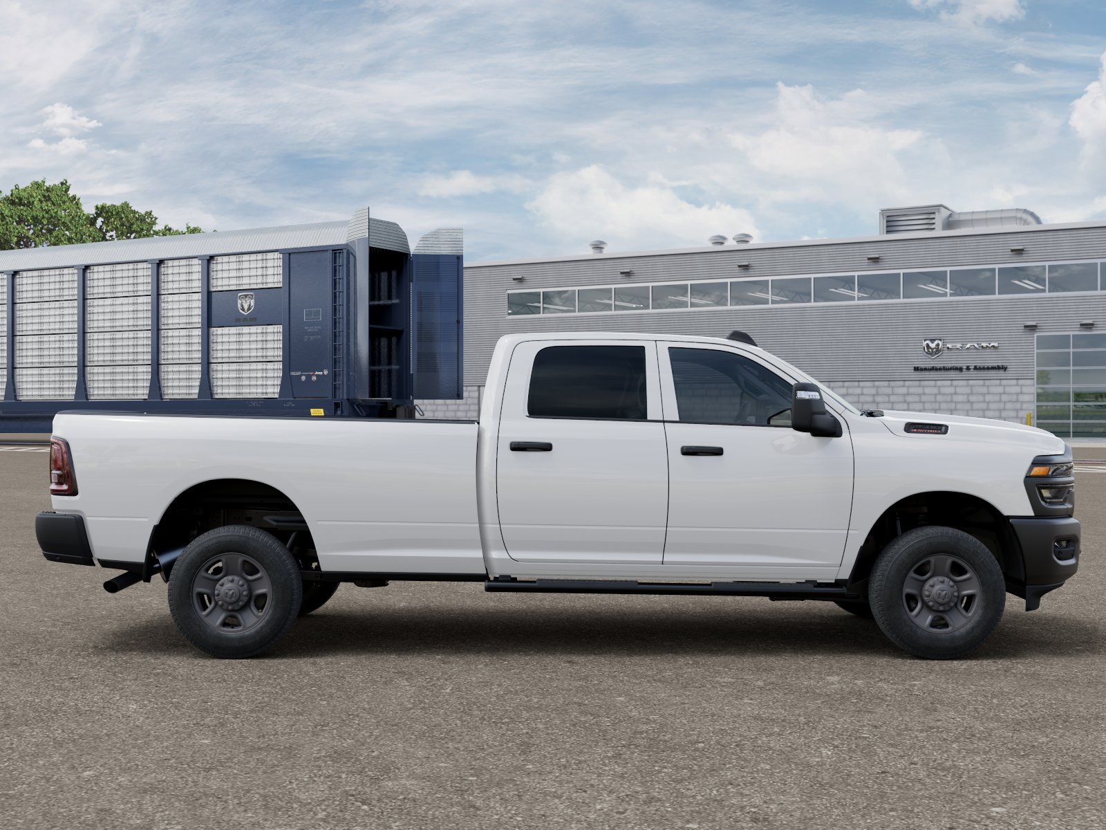 New 2026 Bright White Clear-Coat Exterior Paint RAM Tradesman image 51