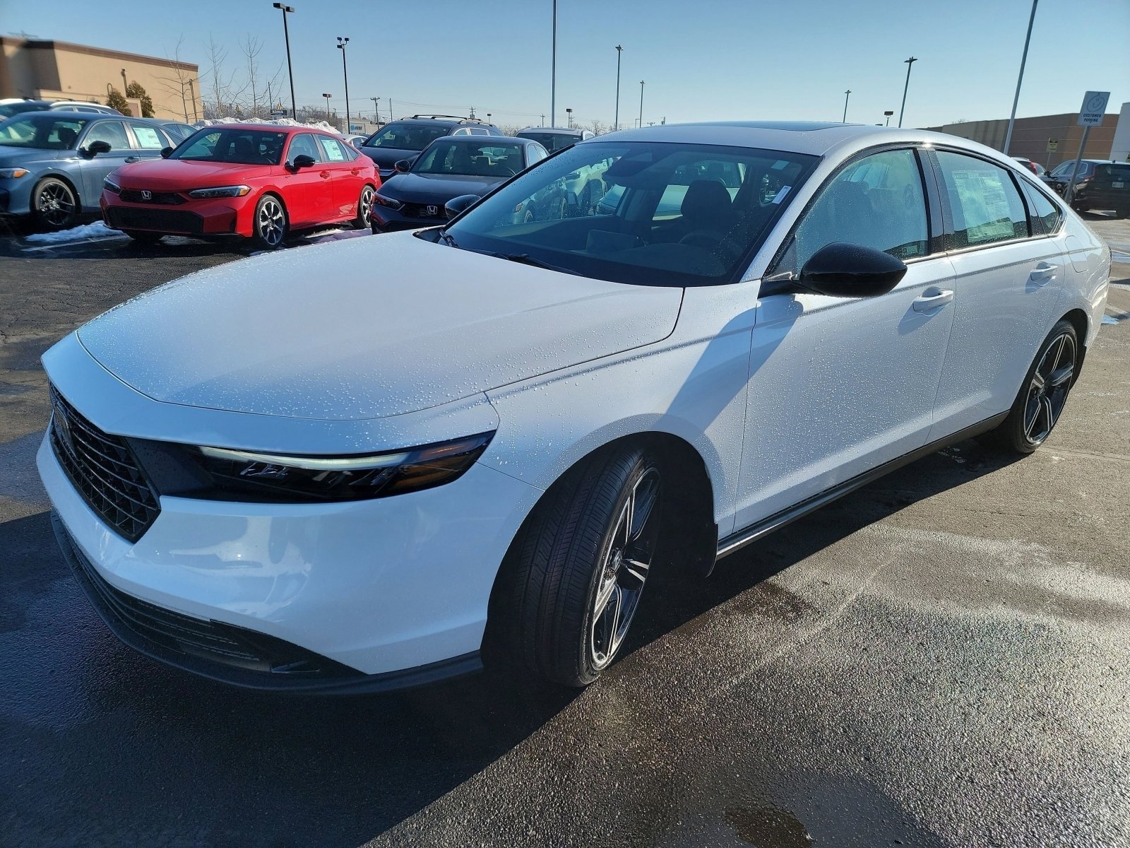 New 2026 Platinum White Pearl Honda SE image 3