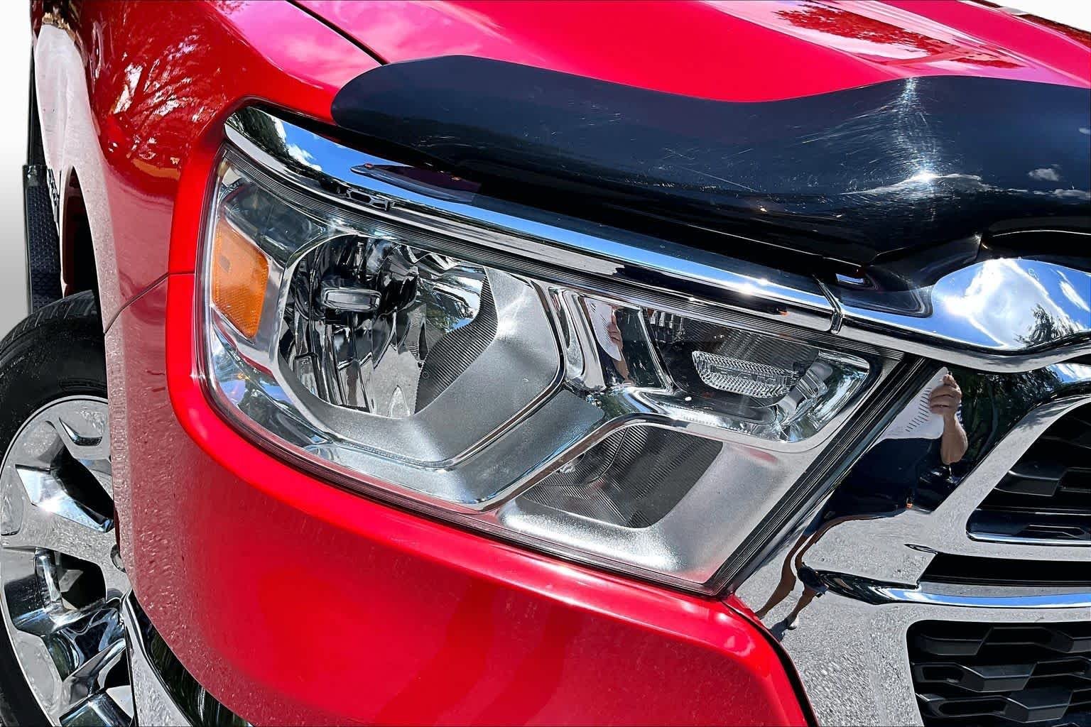 Used 2024 Flame Red Clearcoat Ram Big Horn image 28
