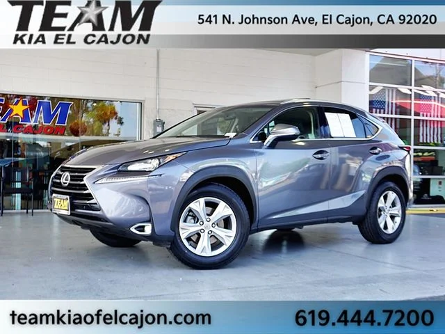 Used 2017 Lexus NX 200t with VIN JTJYARBZ2H2062884 for sale in El Cajon, CA