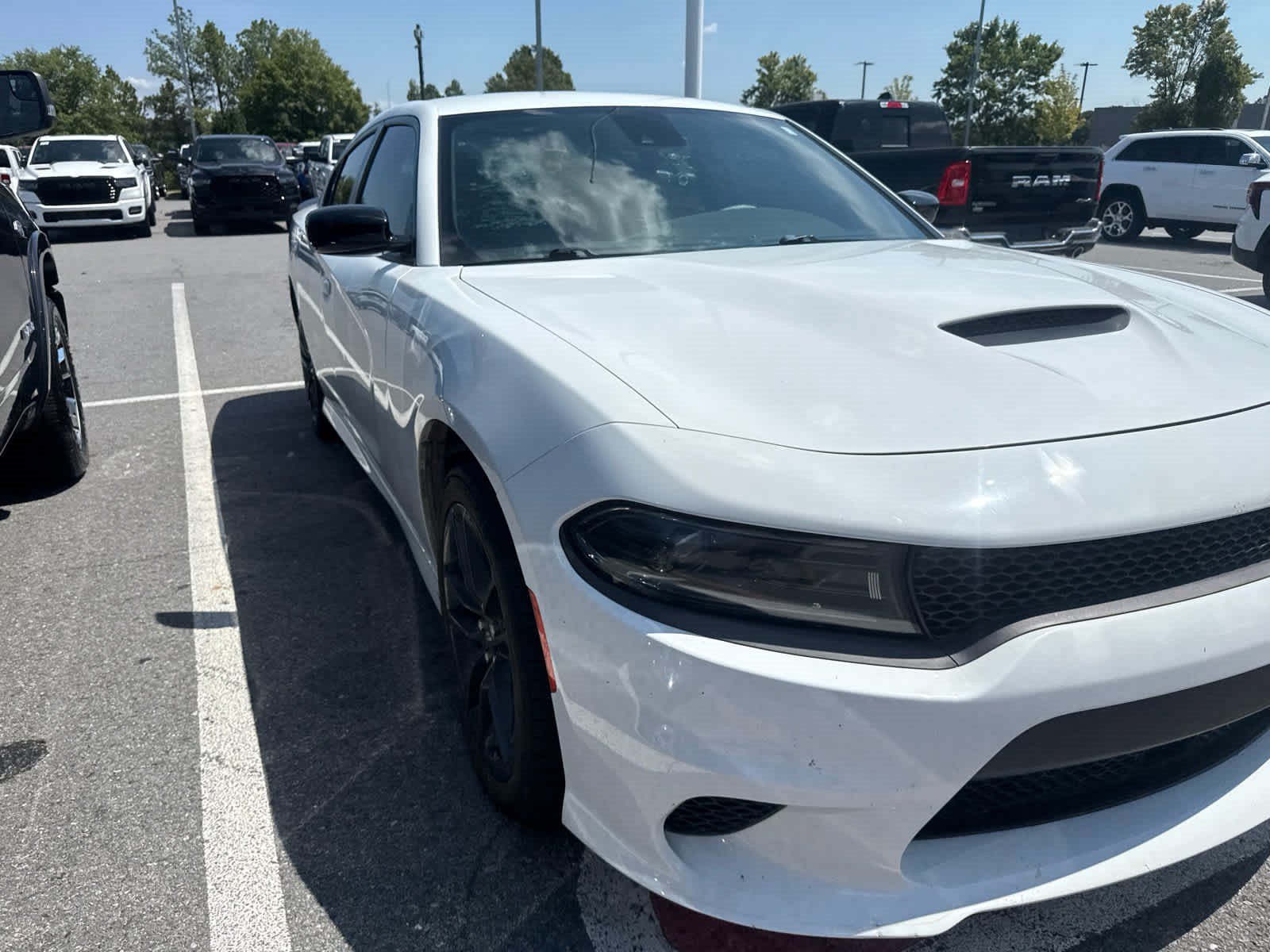 Used 2023 White Knuckle Clearcoat Dodge GT image 2