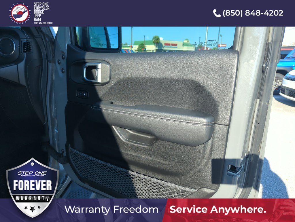 Used 2022 Gray Jeep Unlimited Sahara 4xe image 29