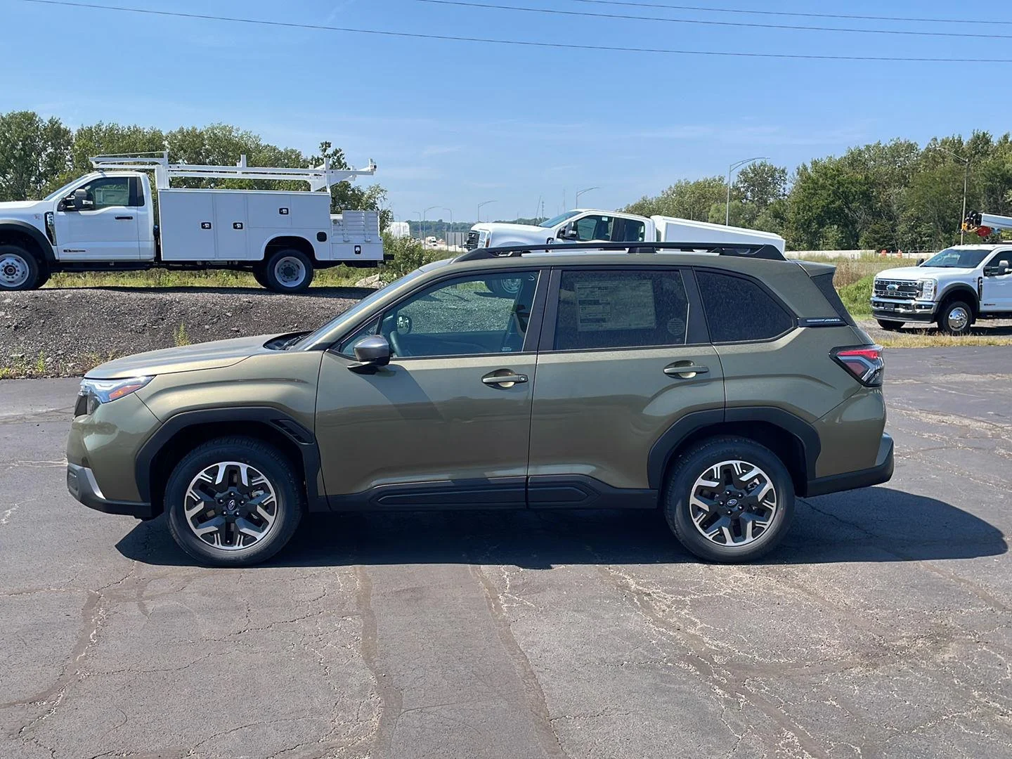New 2026 Autumn Green Metallic Subaru Premium image 2