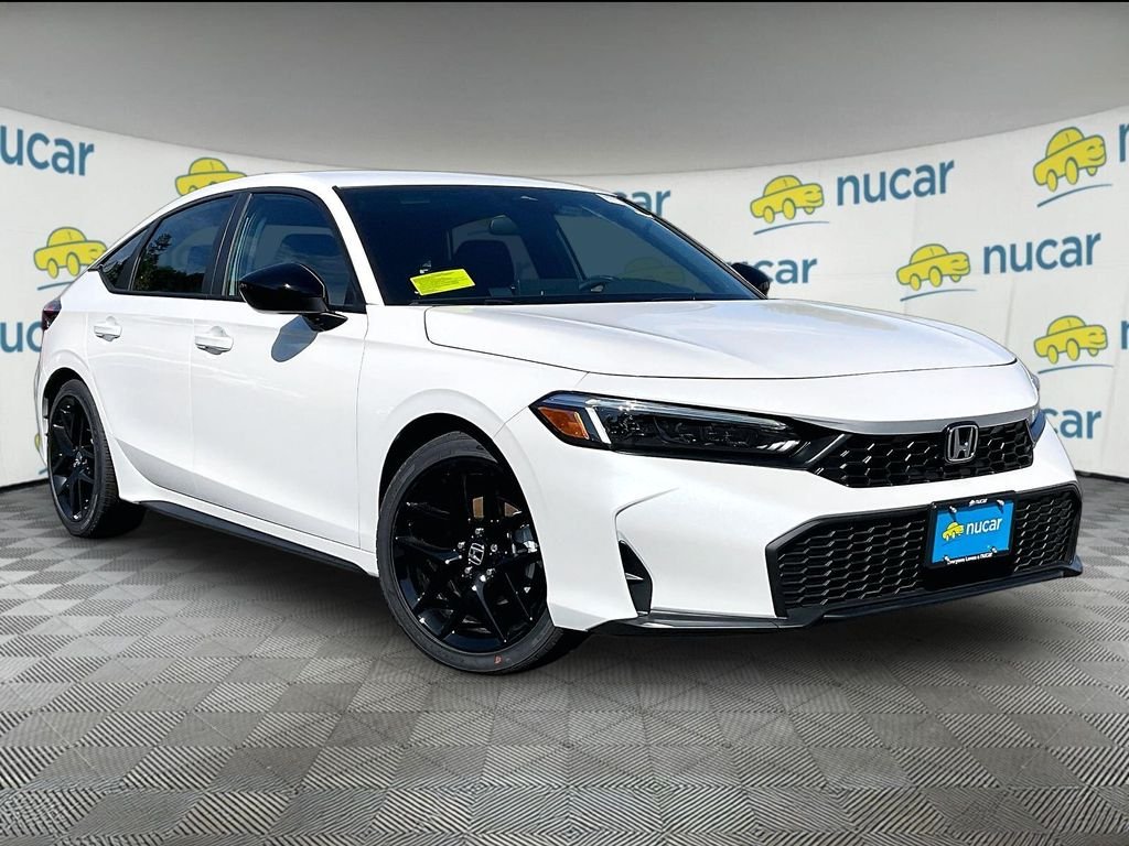 New 2026 Platinum White Pearl Honda Sport image 1