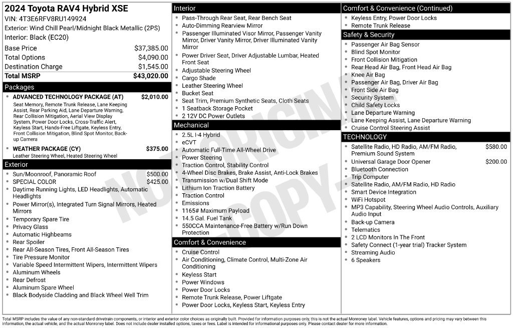 Used 2024 Beige Toyota XSE image 2