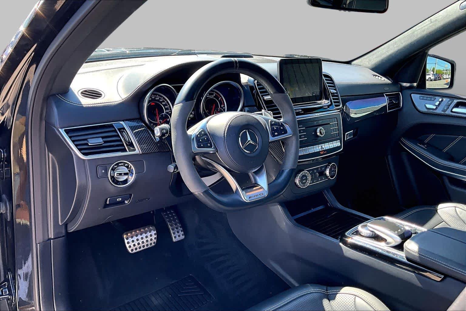 Used 2018 Obsidian Black Metallic Mercedes-Benz AMG® GLS 63 image 14