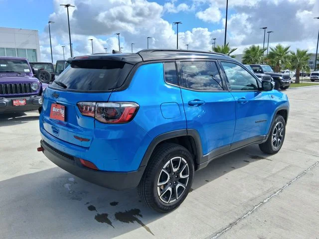 Used 2024 Blue Jeep Trailhawk image 7
