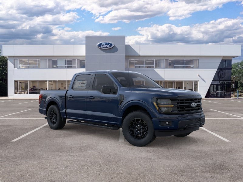 New 2026 Antimatter Blue Metallic Ford XLT image 7