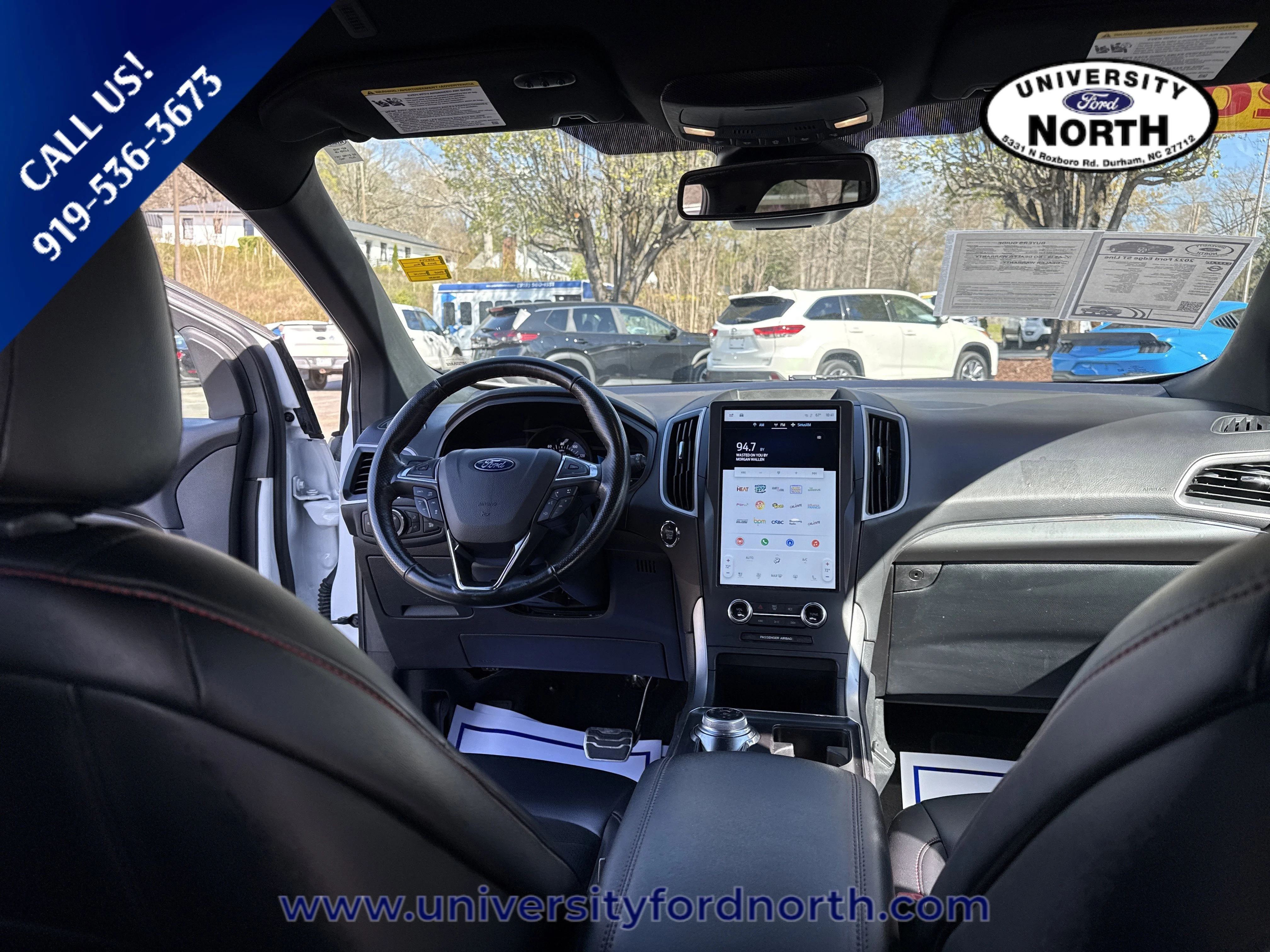 Used 2022 White Metallic Ford ST Line image 44