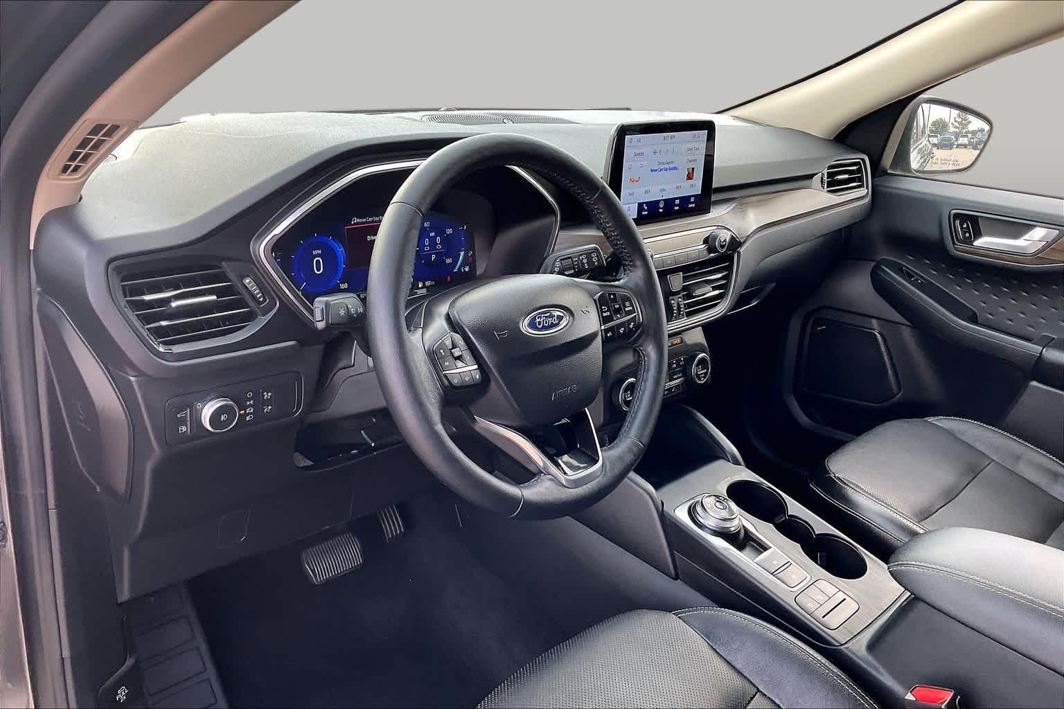 Used 2020 Magnetic Metallic Ford Titanium Hybrid image 16