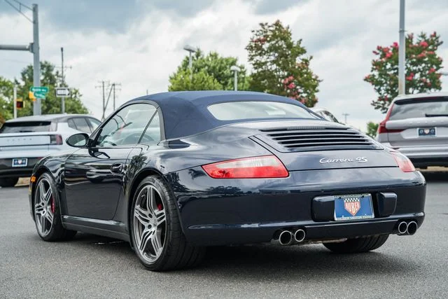 Used 2008 Blue Porsche Carrera 4S image 9
