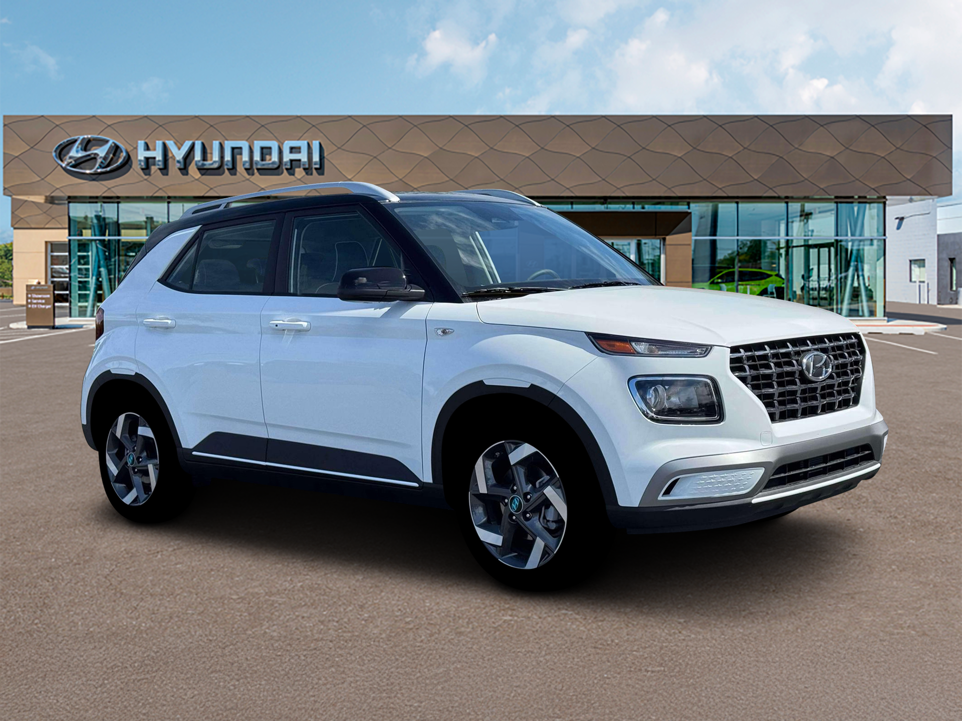 New 2026 Lunar White w/Black Roof Hyundai SEL w/Two-Tone Roof image 10