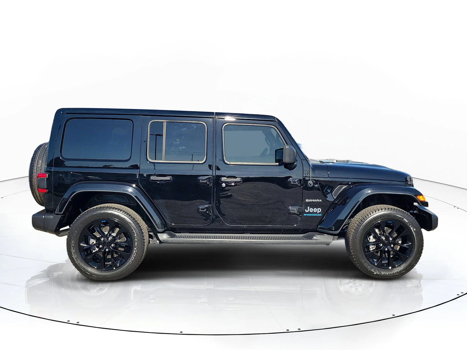 Certified Used 2023 Black Jeep Sahara 4xe image 2