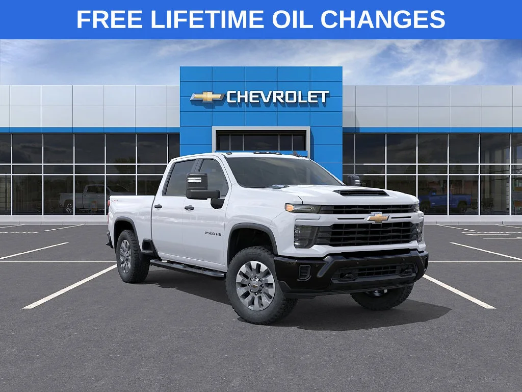 New 2026 Summit White Chevrolet Custom image 1