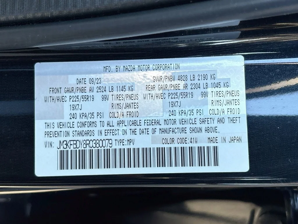 Certified Used 2024 Jet Black Mazda 2.5 Turbo Premium image 33