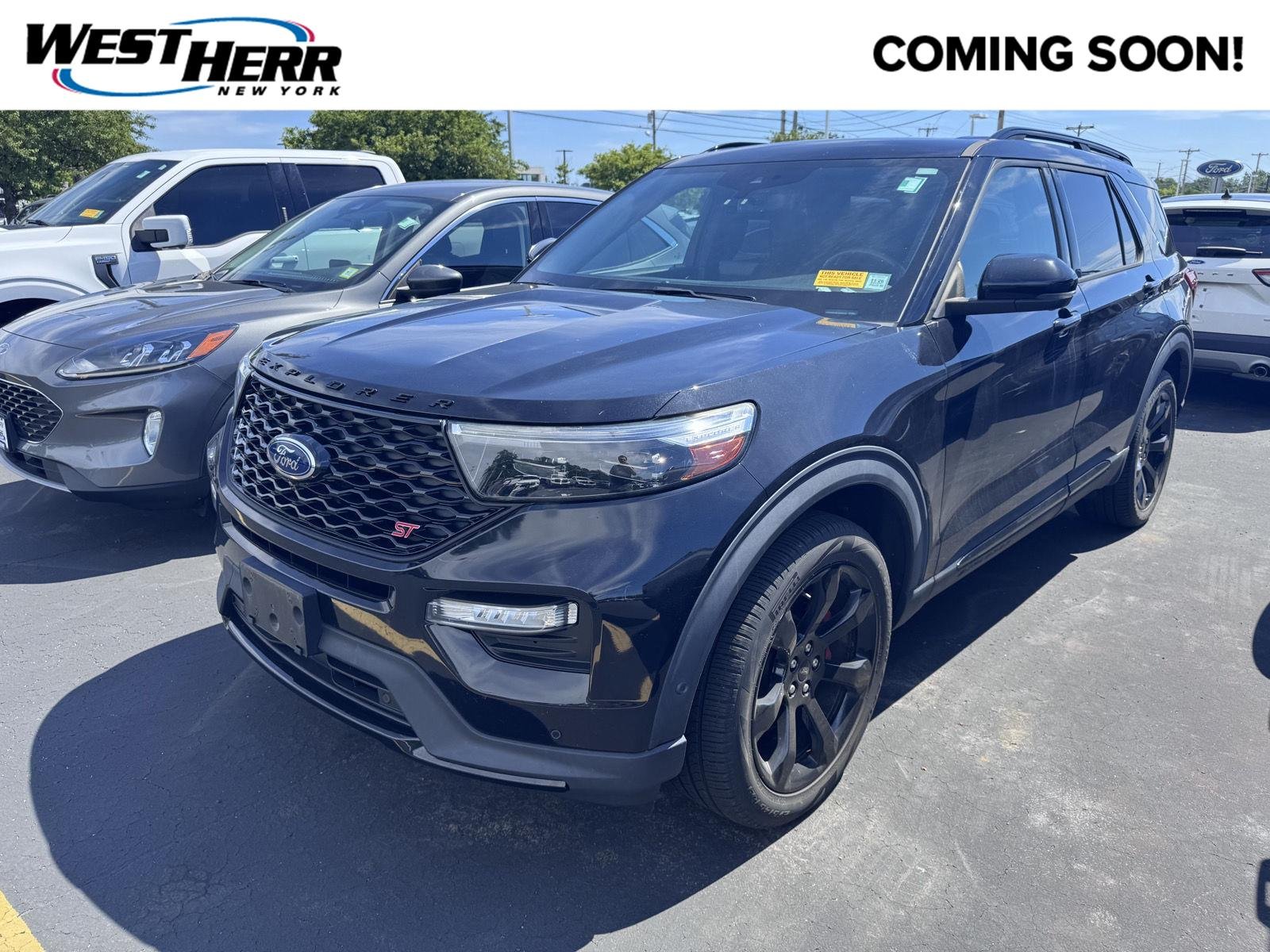 Used 2020 Agate Black Ford ST image 1