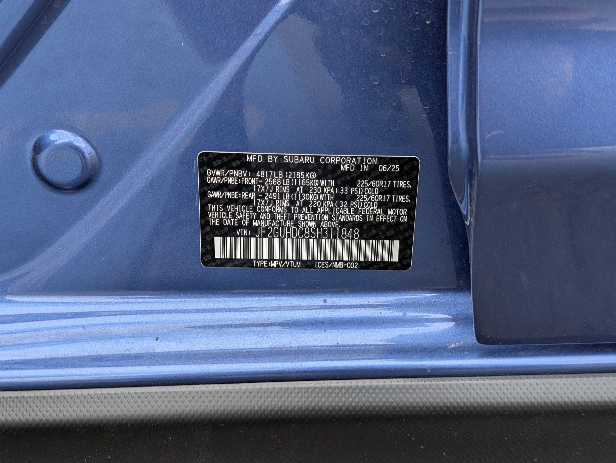 2025 Subaru Crosstrek Premium - Photo 34