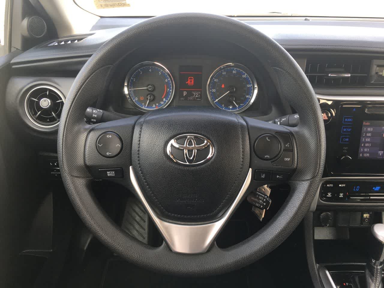 Used 2018 Super White Toyota LE image 18