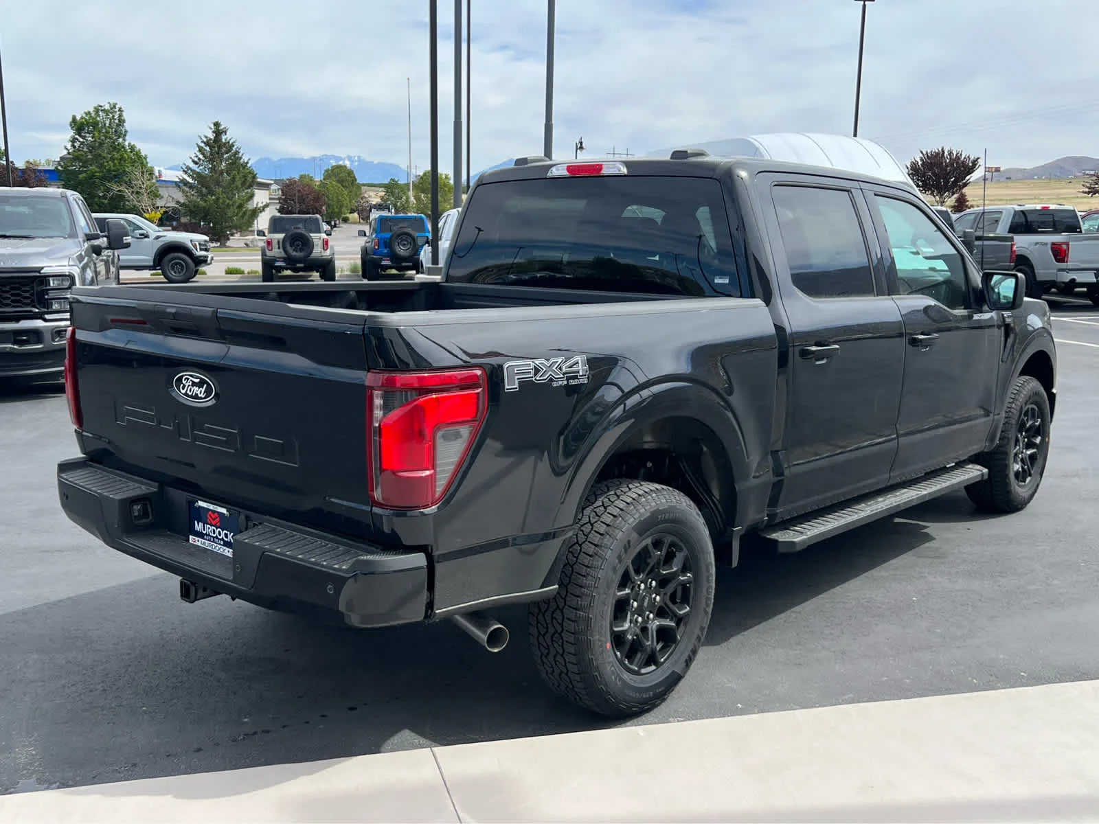 New 2026 Agate Black Metallic Ford XLT image 7