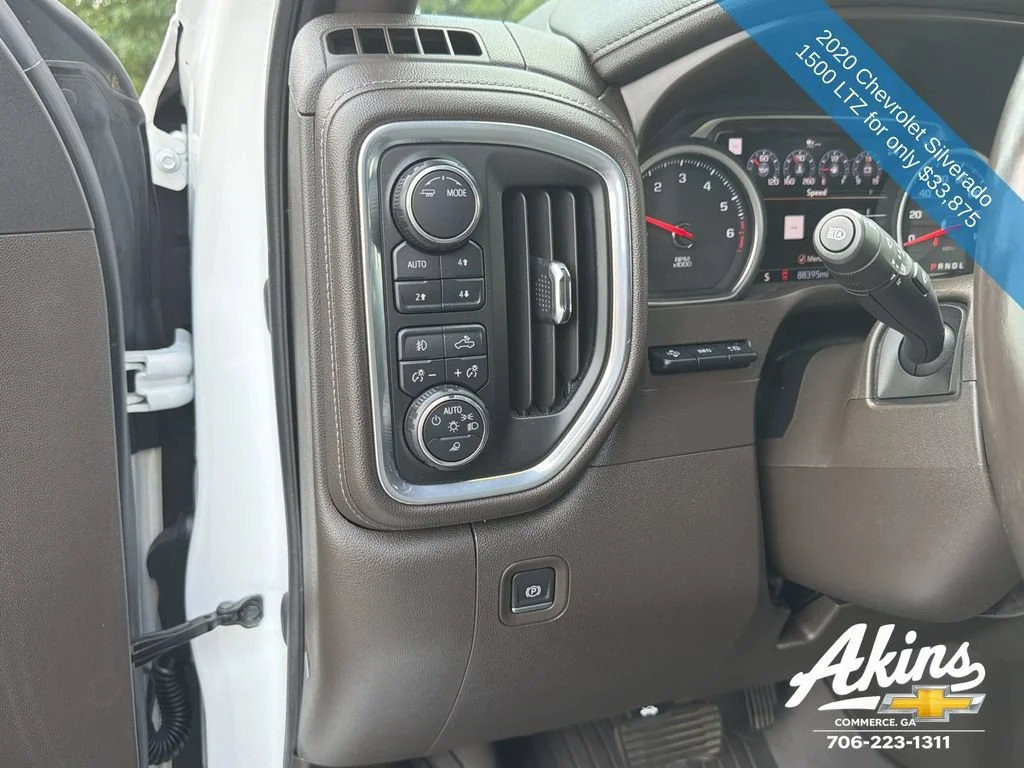 Certified Used 2020 SUMMIT WHITE Chevrolet LTZ image 15
