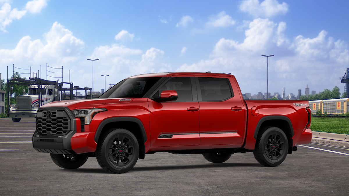 New 2026 Supersonic Red Toyota Platinum i-FORCE MAX image 2