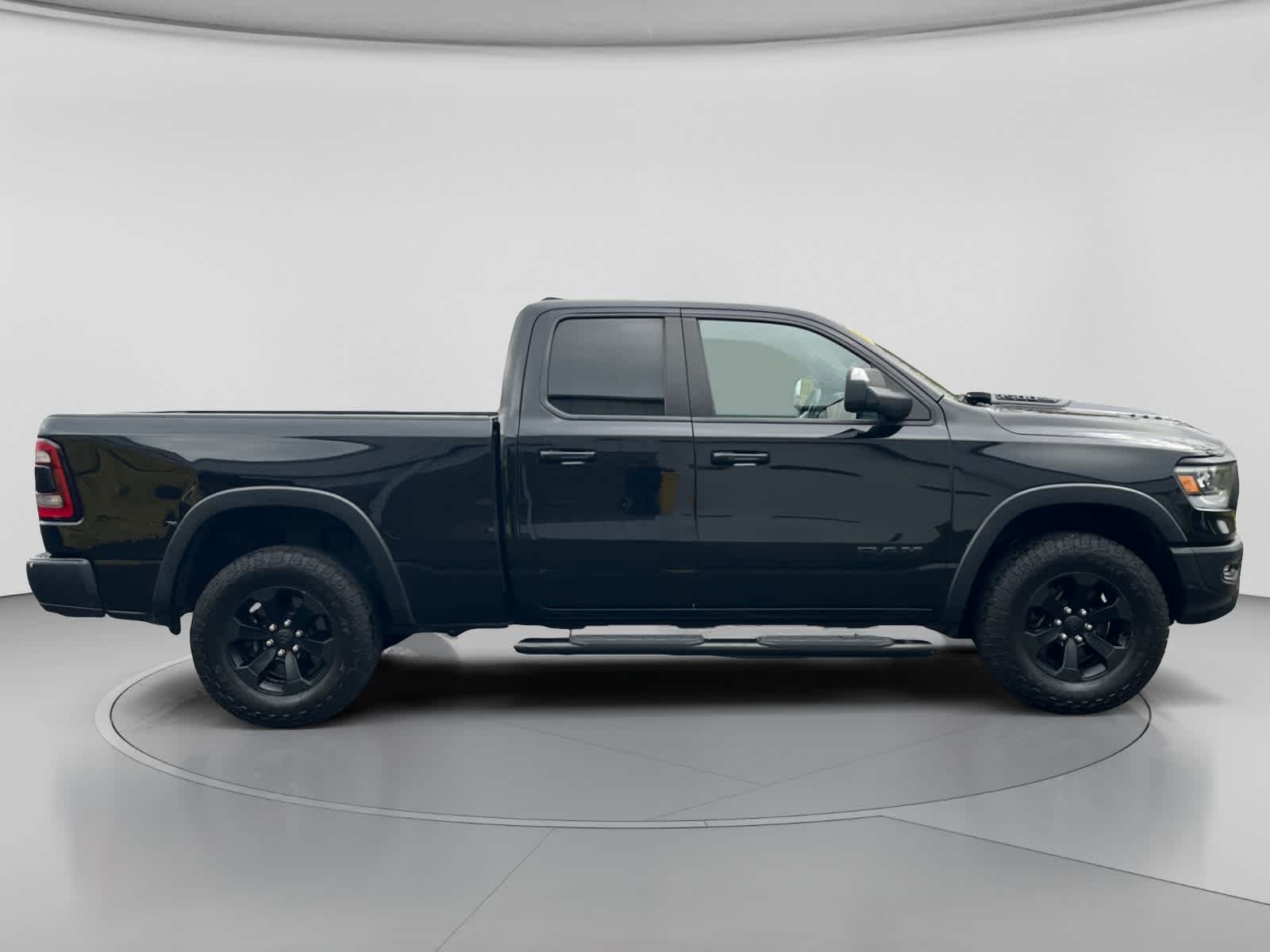Used 2019 Diamond Black Crystal Pearlcoat Ram Rebel image 4