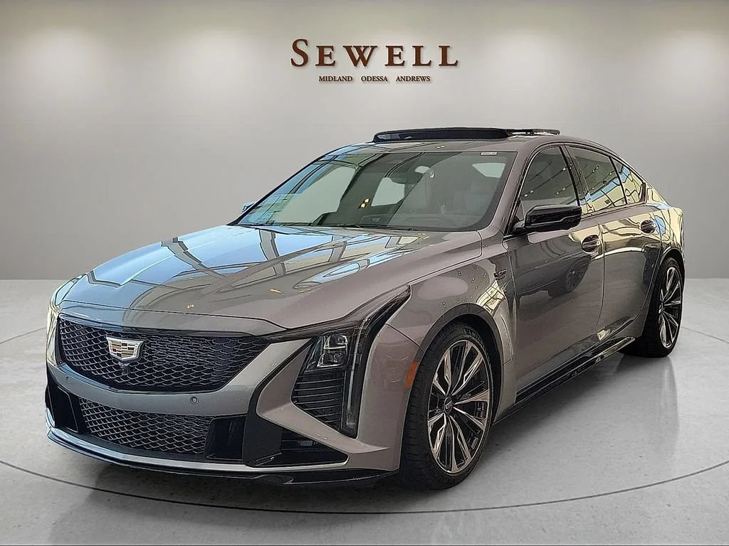 New 2026 Argent Silver Metallic Cadillac V-Series Blackwing image 1