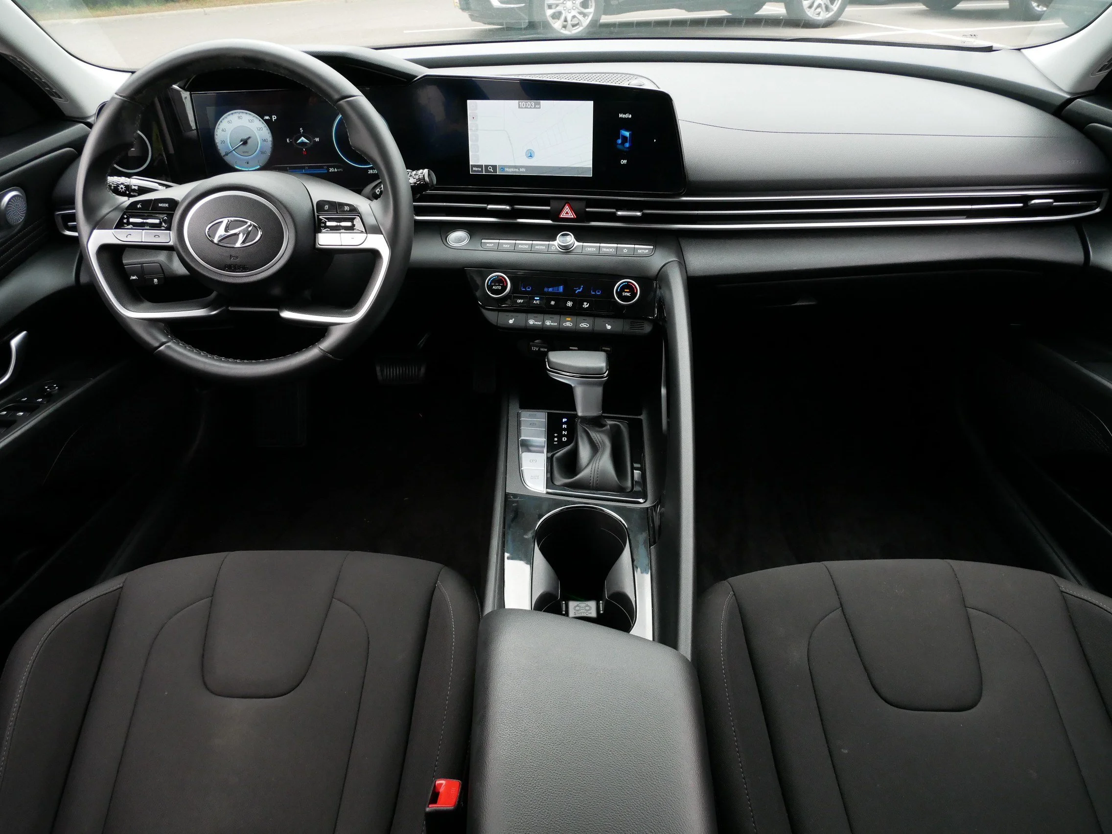 Used 2023 Onyx Black Hyundai SEL image 10
