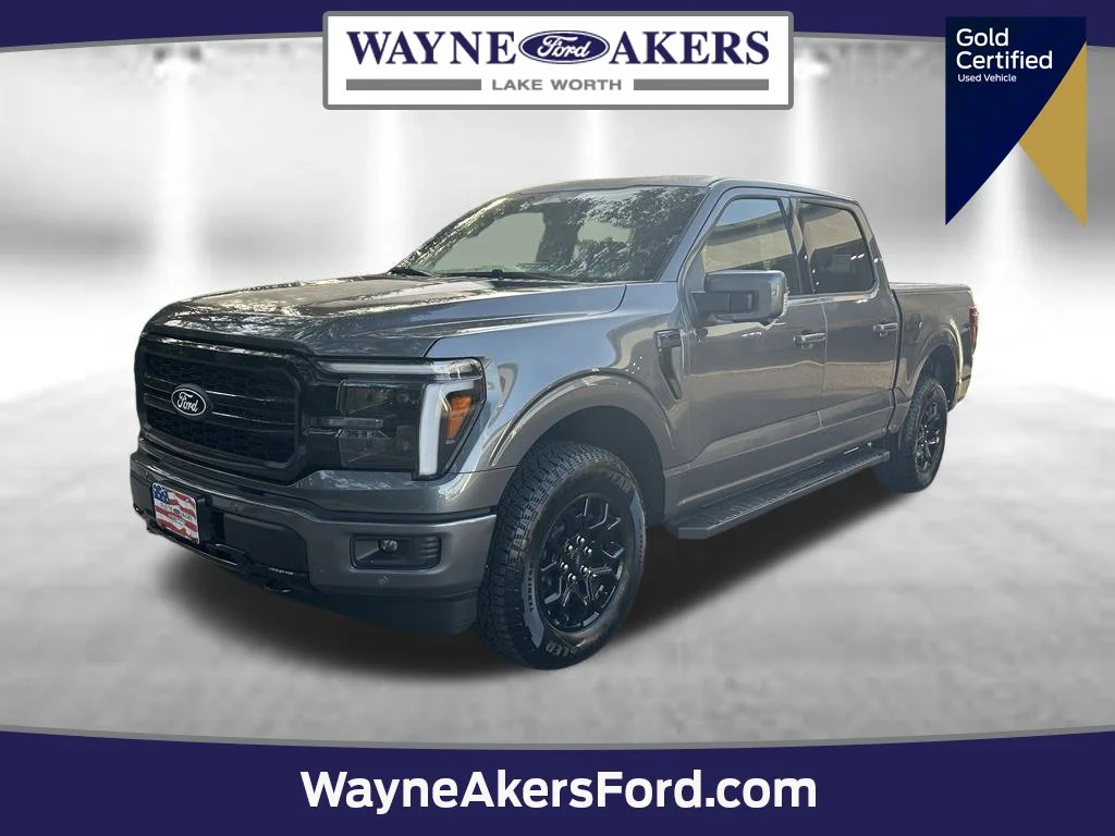 Certified Used 2026 Gray Metallic Ford Lariat image 1