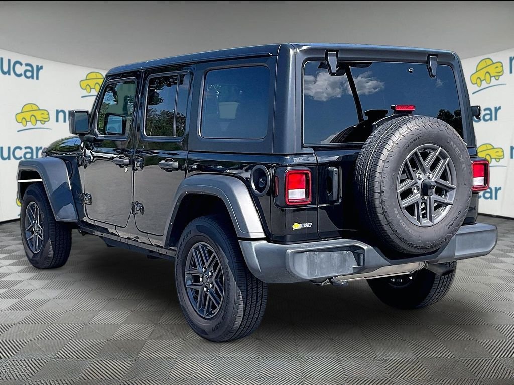 Used 2024 Black Clearcoat Jeep Sport S image 4
