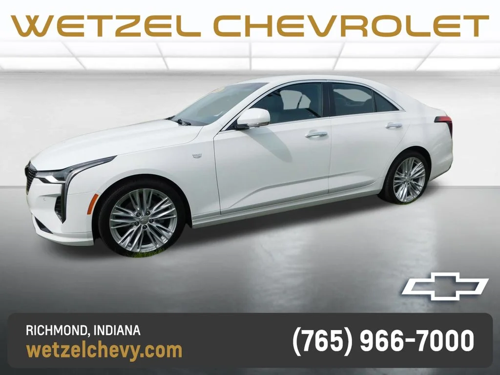 Used 2024 White Cadillac Premium Luxury image 7
